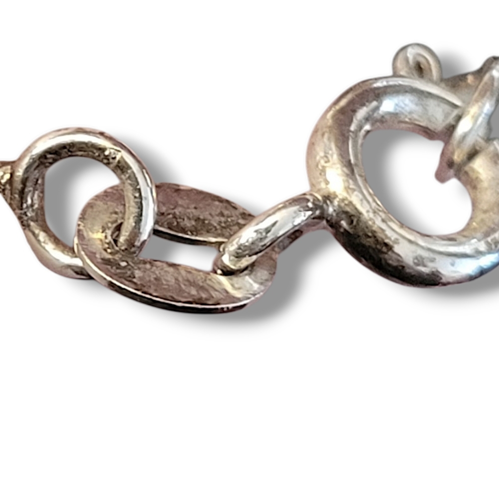 Elegant Silver 2 mm Rope Chain Necklace - Picture 3 of 6